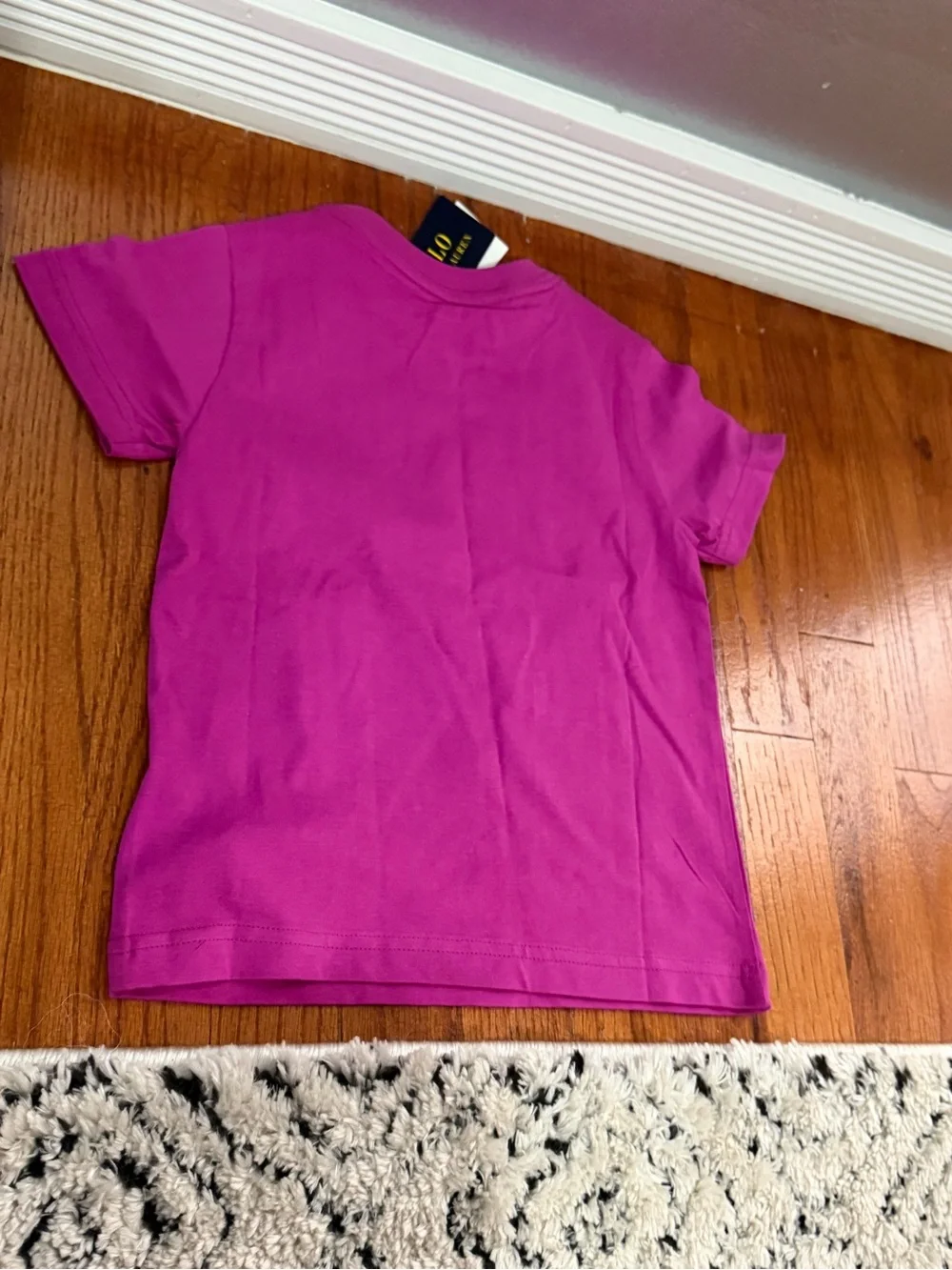 NWT Polo Ralph Lauren Girls Classic Pink Pony Tee 3T Short Sleeve T-Shirt